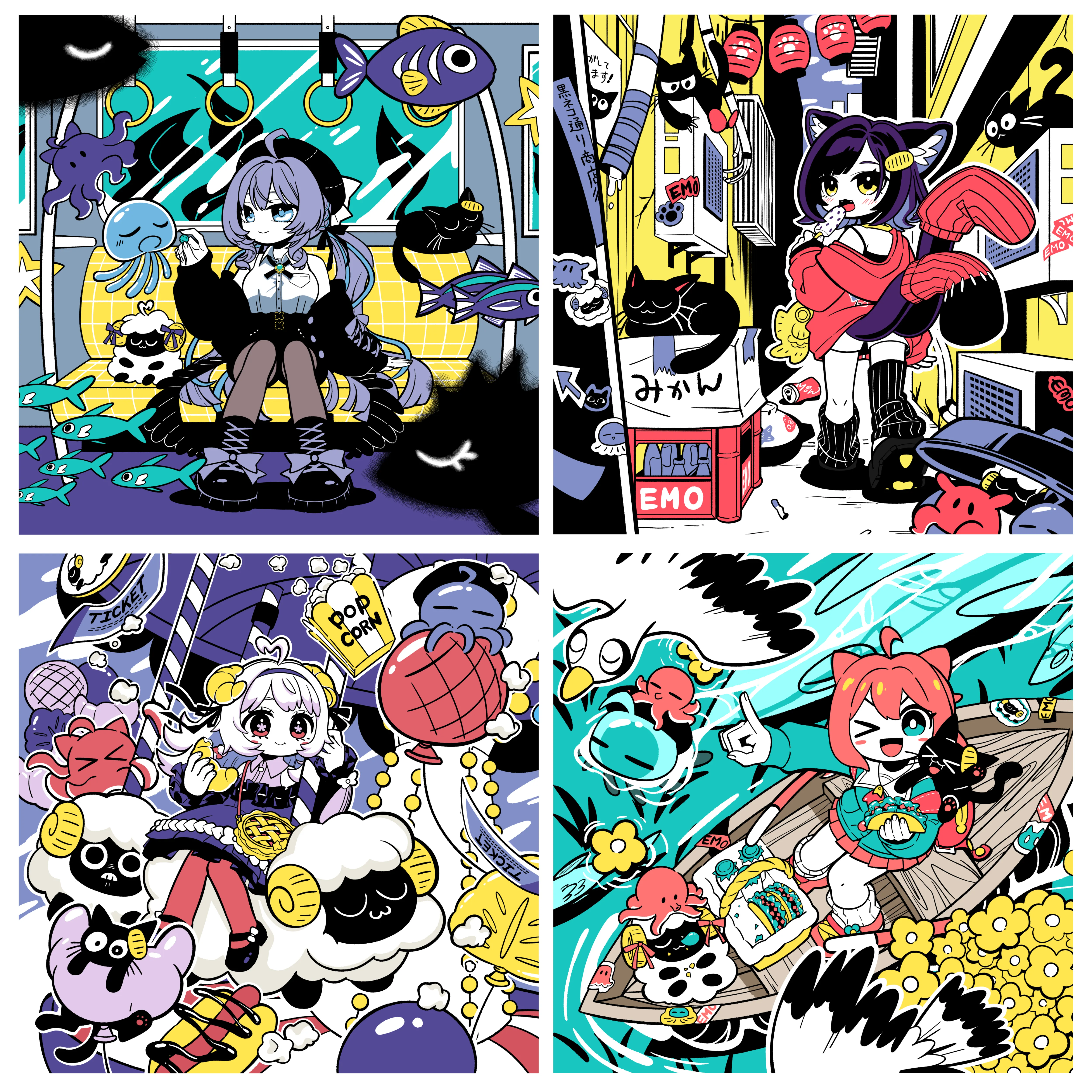 えも研究所様グッズ用イラスト